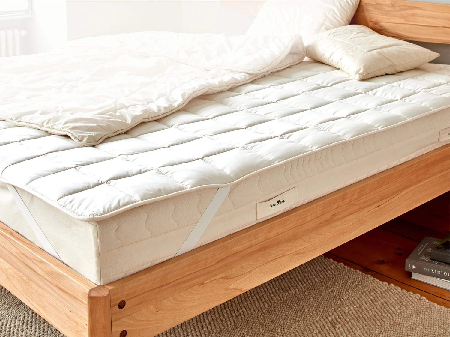 Unterbett Yakhaar/feine Schafschurwolle KbT, 90 X 200 Cm, 700 G/m2 5 Unterbett Yakhaar/feine Schafschurwolle KbT, 90 X 200 Cm, 700 G/m2 – Bild 3