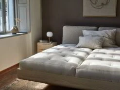 Weiße Wolke Mittel, 90 X 200 Cm, GOTS