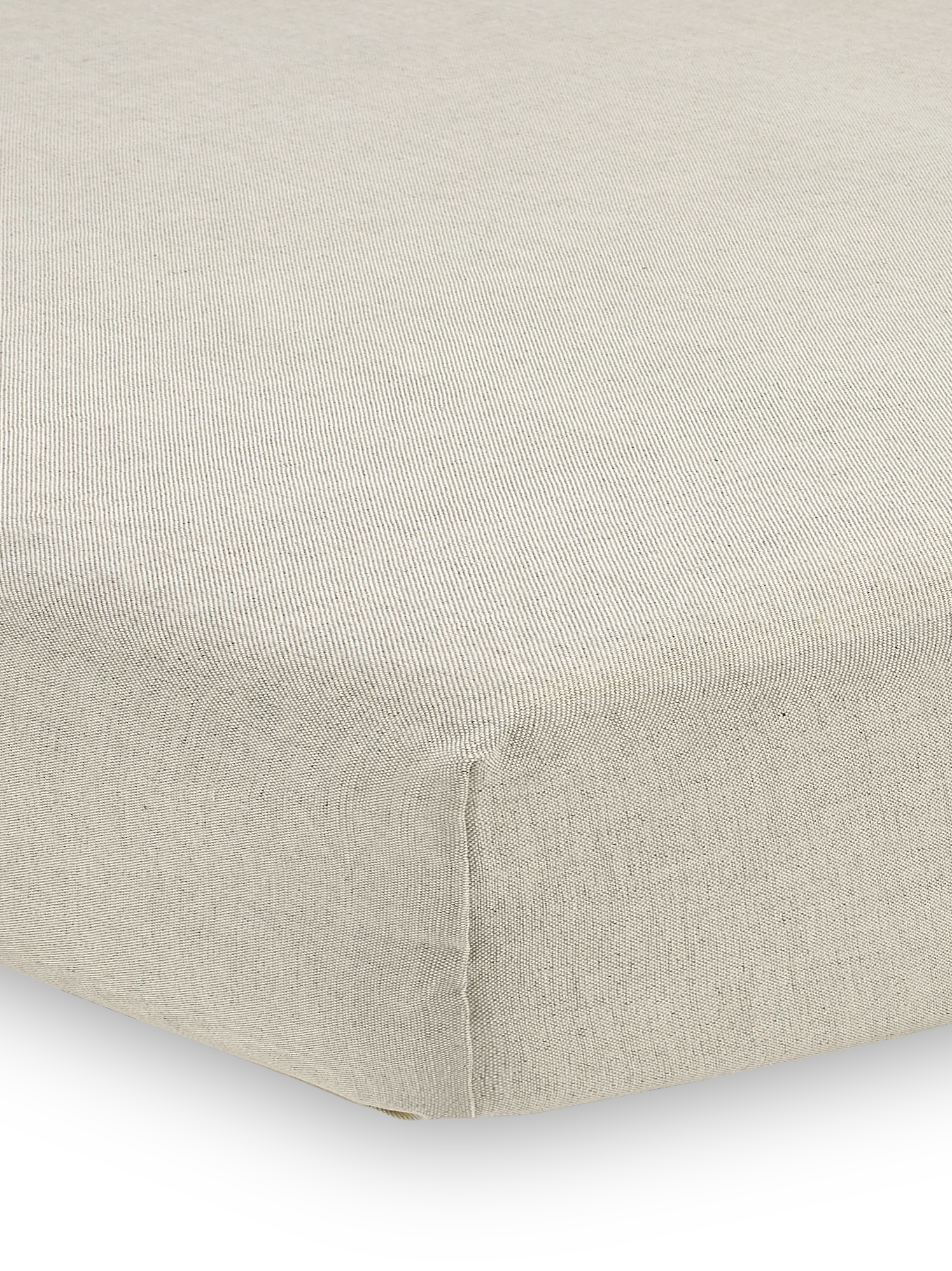 Spannleintuch Bauernleinen, Natur, 90 X 200 X 19 Cm, 60 % Leinen /40 % Baumwolle, GOTS 3 Spannleintuch Bauernleinen, Natur, 90 X 200 X 19 Cm, 60 % Leinen /40 % Baumwolle, GOTS