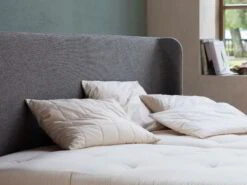 Schlafkissen Feine Schafschurwolle /Kapok Hoch, 40 X 60 Cm 18 Schlafkissen Feine Schafschurwolle /Kapok Hoch, 40 X 60 Cm -Grüne Erde pvg9470 schlafkissen das klassische emo