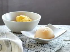 Seifenschale Aus Keramik, Weiß, Eckig, Ca. 13,5 X 9 X 3,5 Cm -Grüne Erde sp40222 seifenschale aus keramik natur eckig emo 01